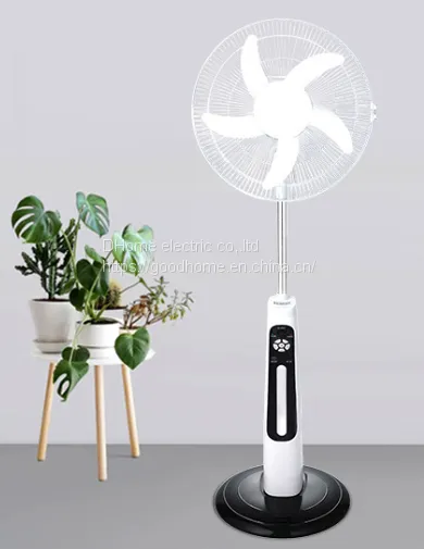 16 Inch Rechargeable Solar Floor Fan Large Capacity Battery With Lighting Mobile Phone Charging Emergency Standing Fan（Wechat:13510231336）