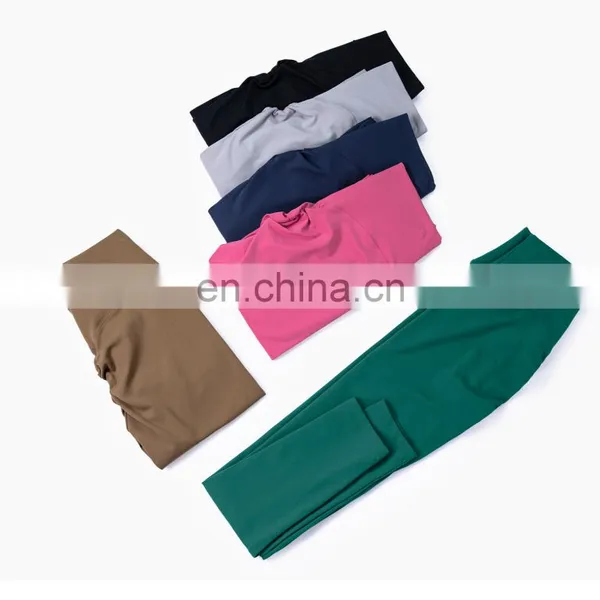 Custom Beautiful V Contour Seam Yoga Leggings Pants Women Sexy Tik Tok High Waist Fitness Gym Tights Outdoor Sportswear Clothes photo-4