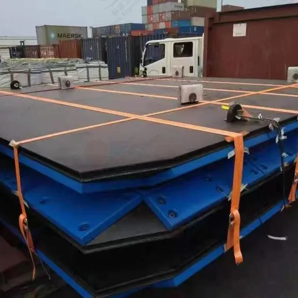 Виргиниальная HDPE морская защелка  для причалов / доковая пластиковая плита из UHMWPE