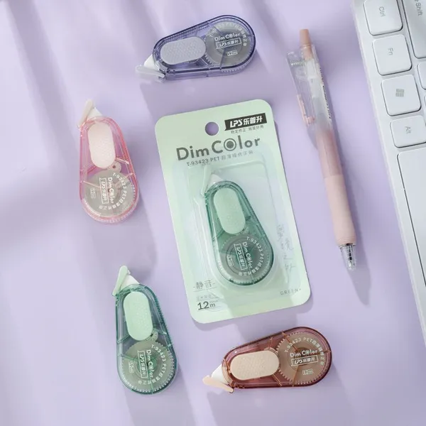 Customized Correction Tape With Upgrade Silent Gear Comfortable Grip Correction Tape Roller 12m