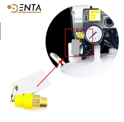 A21X-10T Air Compressor Safety Relief Valve Connection Pneumatic Check Pressure Valve Dental Air Compressor Parts Accessories