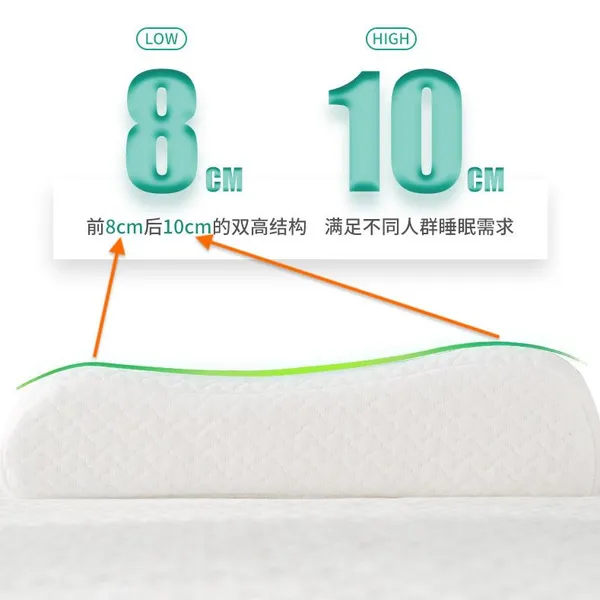 Quality Natural Latex Pillow Normal Size and Function Style for Home and Hotel photo-4