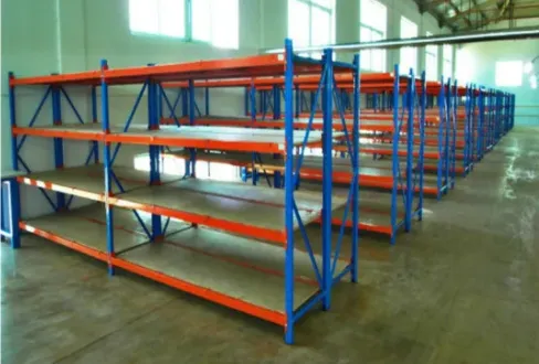 Food Book Supermarket Industrial Used 4 Tier Assembled Garage White Longspan Boltless Shelving