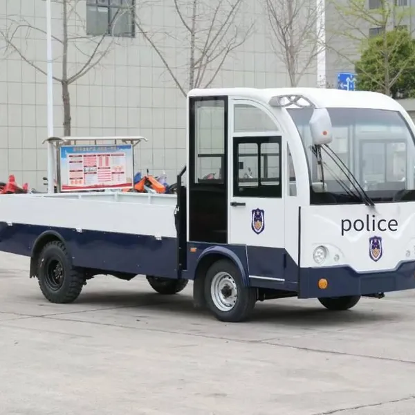 5-seater Electric Sample Delivery Vehicle for Inspection in Qinghai, Double-row Seat Electric Vehicle for Load and Passenger Carrying photo-5