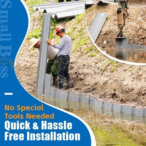 Superior Load-Bearing High-Impact Plastic PVC Sheet Piling for Landslide Prevention and Critical Slope Stabilization photo-5