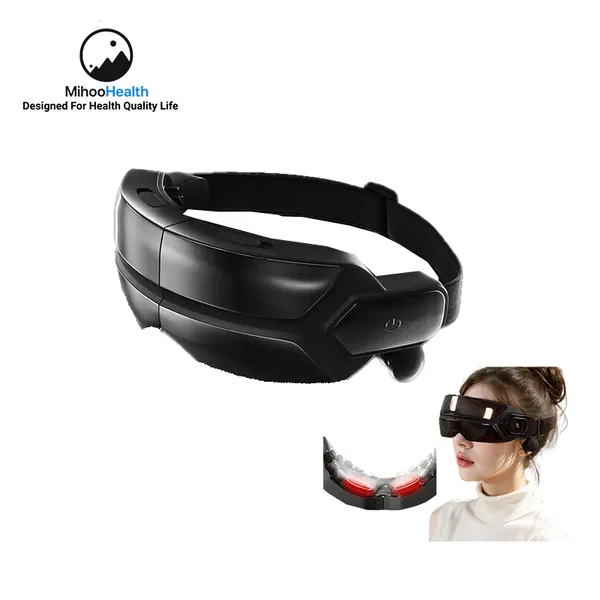 Portable Eye Massager with Bone Conduction & Smart Control MH-226