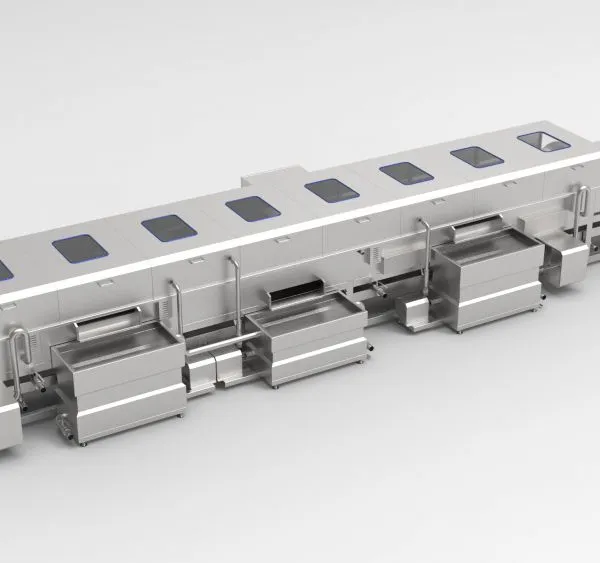 Vegetable & Fruits Cleaning Line for Large-Scale Farm Produce Processing