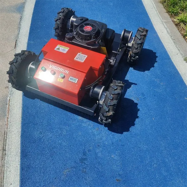 Petrol Cordless 4-Stroke Industrial Grade Self Propelled 20-Inch Cutting Blade Multifunctional RC Grass Cutting Machine photo-5