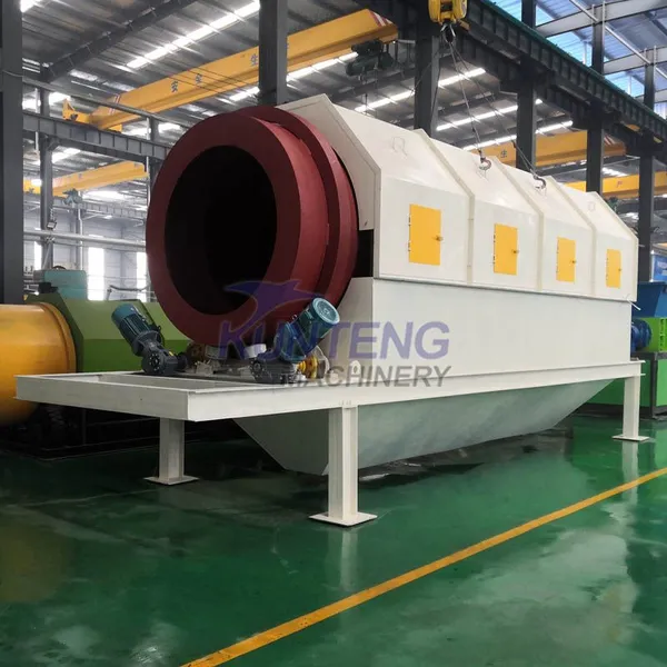 MSW Sorting Systems Post War Construction Solid Waste Drum Screening Machine EPC photo-4