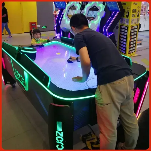 Arcade Hockey Game Machine, Large-scale Two-player Parent-child Battle, Coin-operated Entertainment Equipment for Children's Playgrounds and Amusement Parks photo-2