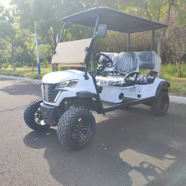 Newly Designed Private - Customized Electric Golf Carts With Four Seats From the Original Manufacturer of Oulilang for Export Trade photo-3