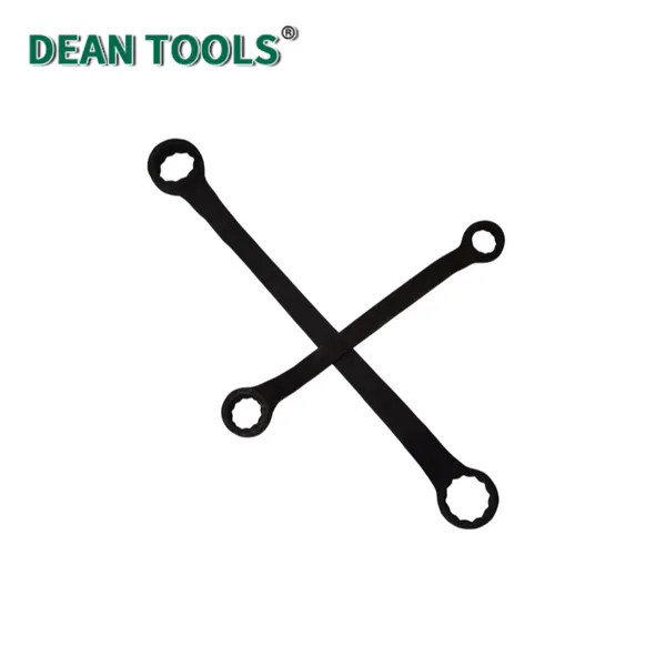 Double Ended Ratcheting Box Wrench 36 Teeth 5-19mm CR-V Steel For Tight Spaces