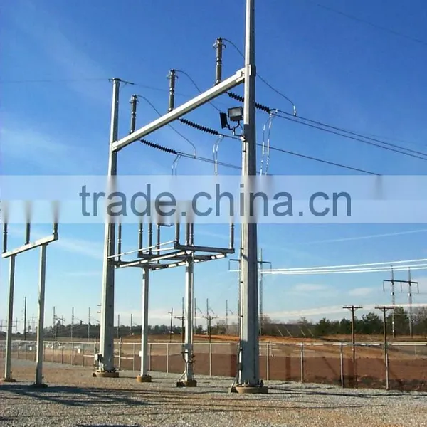 13m Q345 Hot Dip Galvanized Electrical Power Pole for Electrical Line photo-4