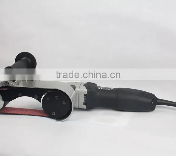 220V Handheld Tupe Belt Grinder For Stainless Steel Grinding photo-5