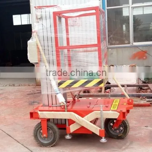 Mini One Man Used Aluminum Electric Man Lift photo-6