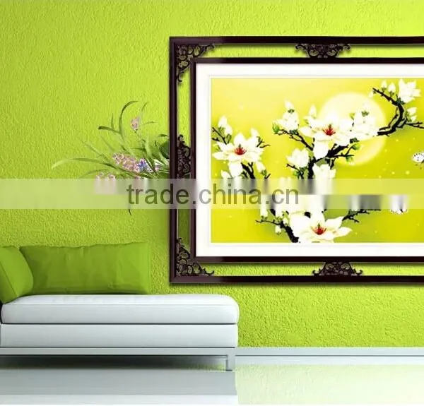 Magnolia Flower 2014 New 3D Cross Stitch photo-2