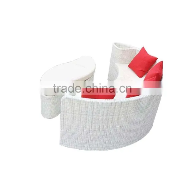 Round Shaped Rattan Outdoor Furniture Personality Leisure Big Round Garden Rattan Furniture photo-3