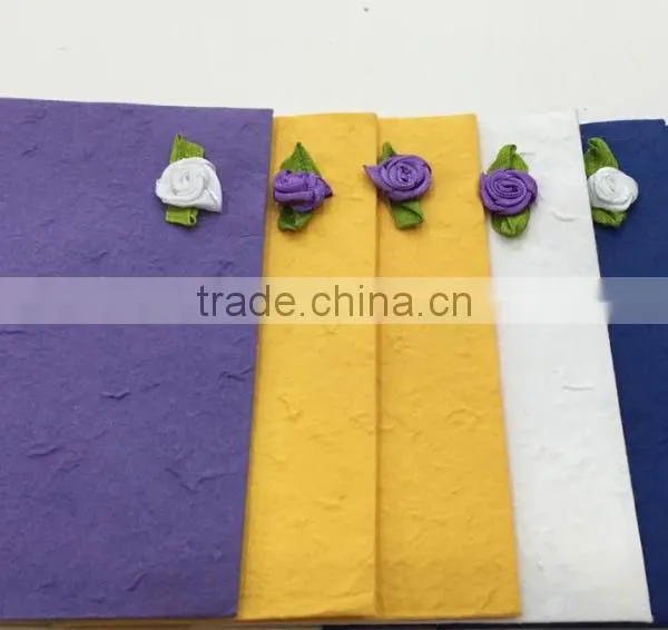Handmade Paper Envelope With Artificial Flower photo-4