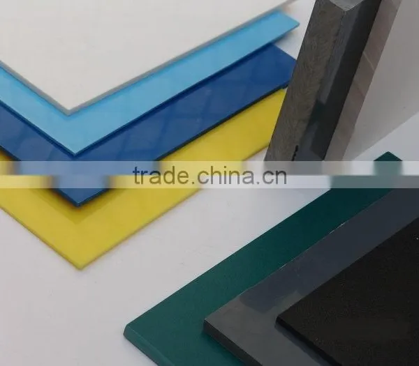 Wholesale Corrosion Resistance Colored Rigid PVC Decorative Sheet photo-2