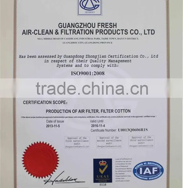 Ultrasonic Stitched Media/nonwoven Pocket Filter Material (manufacturer) photo-5