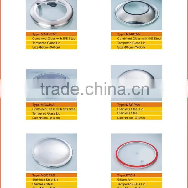 Cookware Glass Cover/Lid,PTBYB-CFC2 photo-3