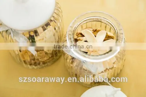 Glass Storage Glass Canister Jars for Dried Fruit Flower Tea / Glass Tea Tin / Glass Pot photo-5