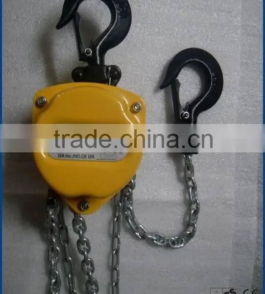 Good Quality Manual Chain Pulley Block Chain Hoist HSZ photo-6