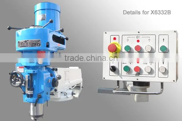 X6332B & X6332C Universal Radial Milling Machine photo-2