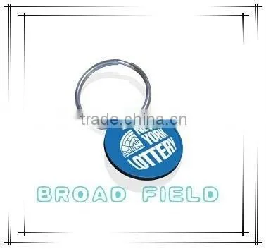 3D Promotional Cheap Plastic Keychain for Lottery Scraper photo-6