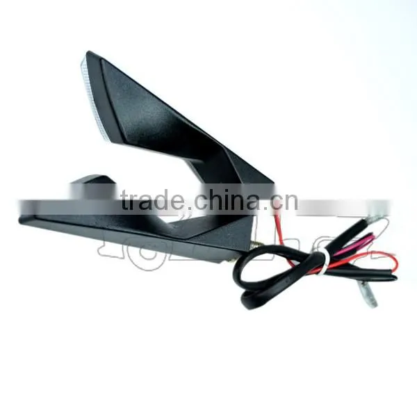 BJ-SL-029 Universal Black Warning Lights for Motorcycle photo-3