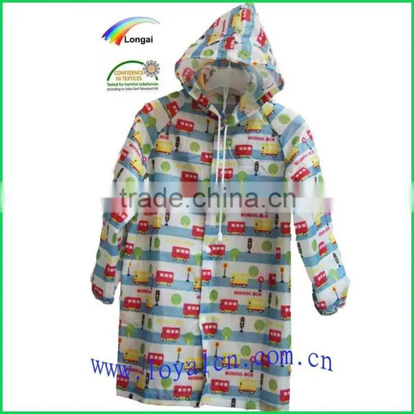 Summer Fashional Midi Pattern The Princess Style Strawberry Kids Raincoat photo-5