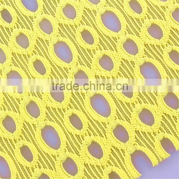 Latest Nylon Elegant Elastic Guipure Lace Fabric photo-5