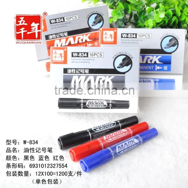 Colored Ink Color and Permanent Ink Type Water Based Plastic Marker Pen photo-2