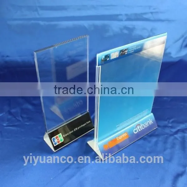New Products Acrylic Brochure Holder, Acrylic Magnetic Sign Holder, Acrylic Tent Card Holder photo-4