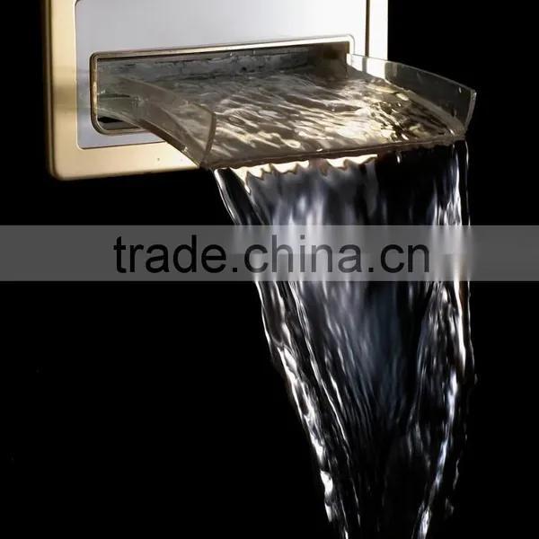Cebien 'Lux' - LED Shower Set With Rain Shower Head, Hand Shower & Waterfall Faucet photo-6