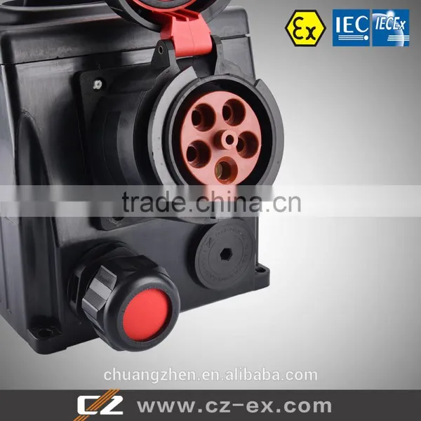 CZ Full Plastic Explosion-proof Wall Type Socket photo-6
