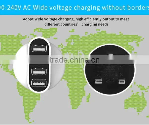 Universal Wall Socket Usb Charger 4 Port Usb Wall Charger (T4)4A 2A 1A photo-6