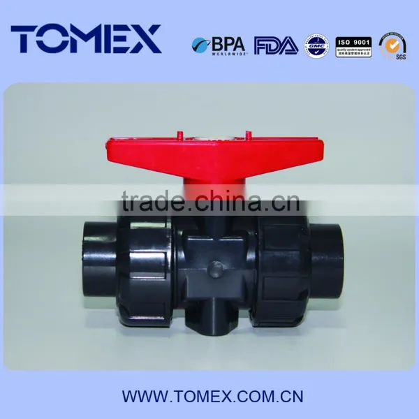 2015 China Supplier Manufacturing Steel Shaft Upvc Butterfly Valve Dn200 photo-5