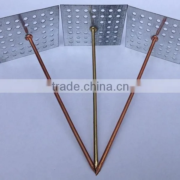 Perforated Base Insulation Pin With Protection Plastic Cap photo-3