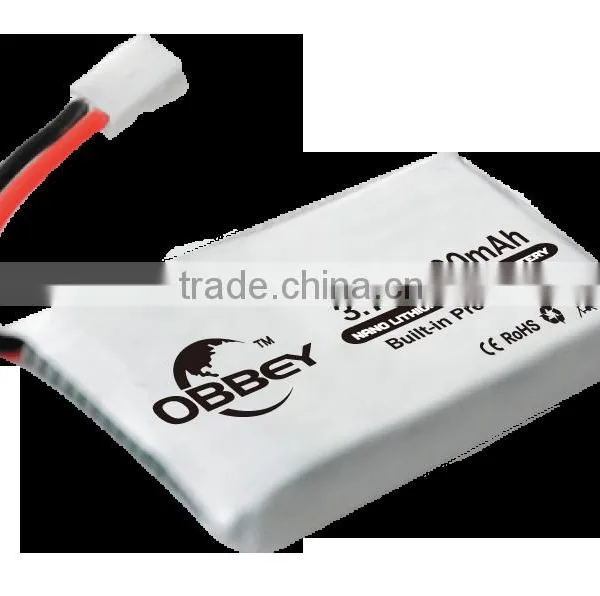 1S 3.7v 1200mAh Small rc Lithium Polymer Battery photo-3