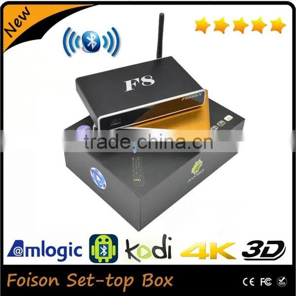 Good Quality 4K Quad Core tv Box , Amlogic Android tv Box With Free Iptv Apk photo-4