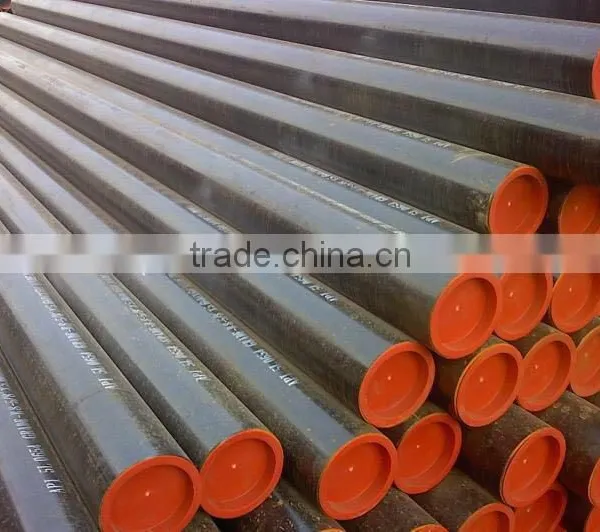 HIGH QUALITY API 5L WELDED BLACK CARBON STEEL PIPE photo-3