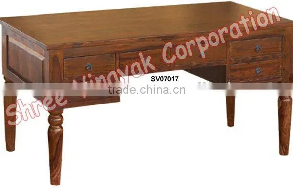 wooden study table