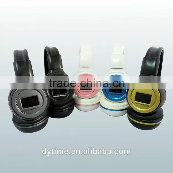 New Product With LCD Haedphone Mp3 Player With Fm Supporut Card