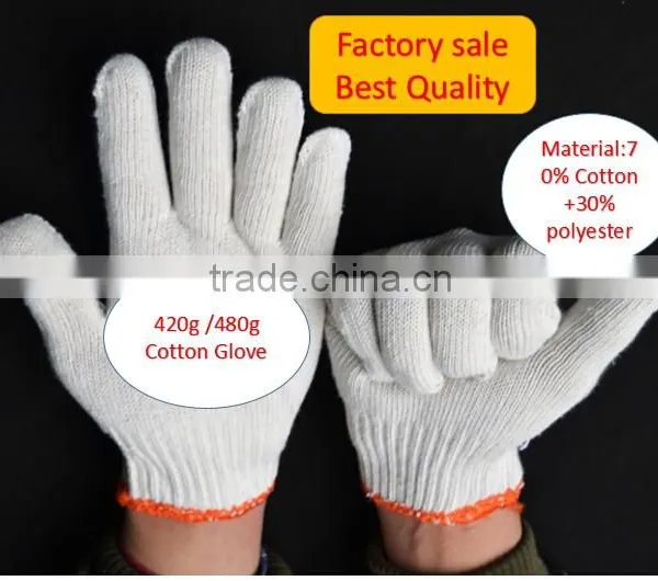 Cotton Knitted Working Glove photo-6