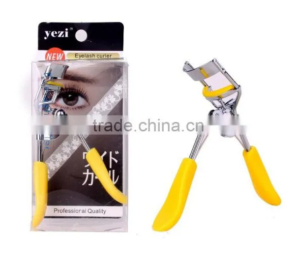 2016 Hot Sale Coloful Plastic Handle Covered Metal Eyelash Curler photo-2