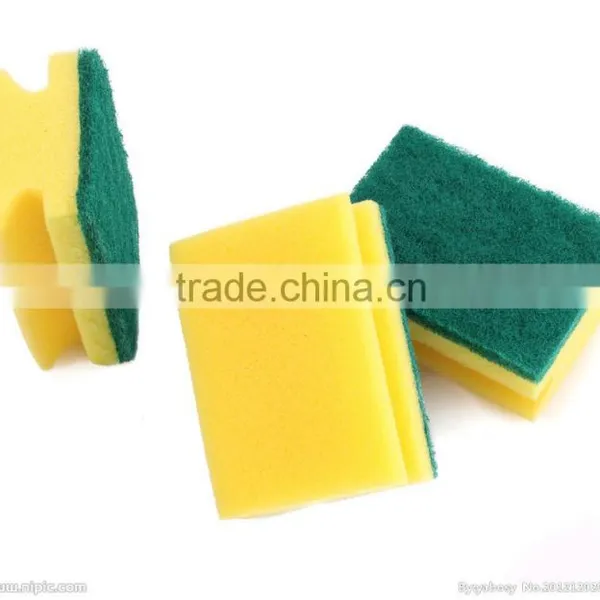 Cleaning Sponge Scourer With Scouring Pad