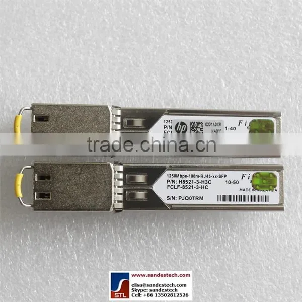 HP JD089B ABCU-5740RZ-HP8 1000BASE-T 1G SFP RJ45 Optical Transceiver photo-2