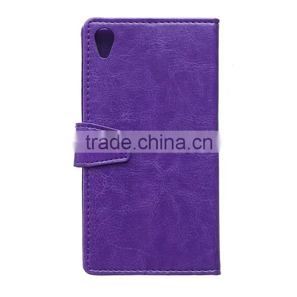 Wholesale Flip Cover Leather Case For Sony Xperia M4 Aqua,For Sony Xperia M4 Aqua Book Cover Stand Case photo-6
