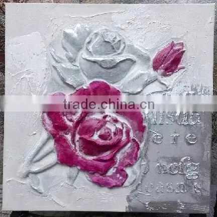 3d Flower Oil Painting photo-3